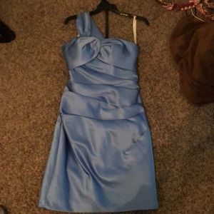 Only worn once blue formal short dress